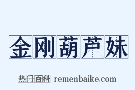 金刚葫芦妹是什么意思的图片